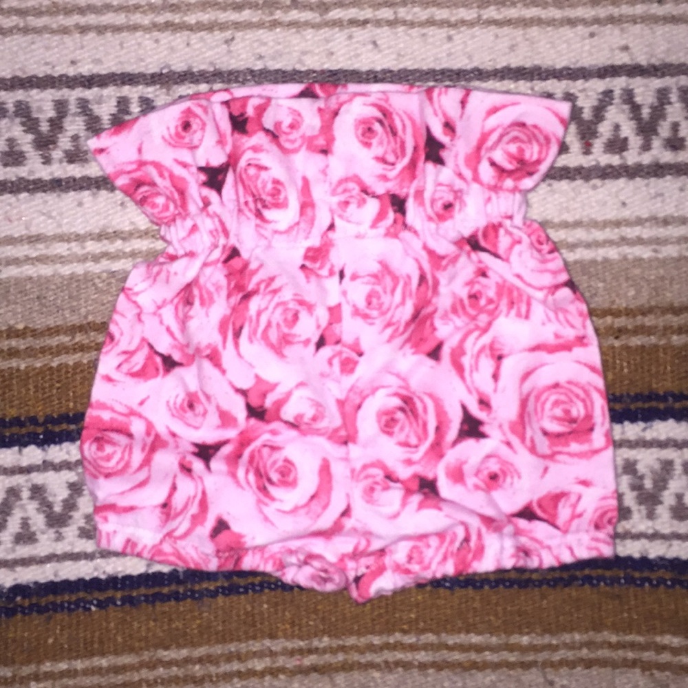High wasted baby shorts size 6mo